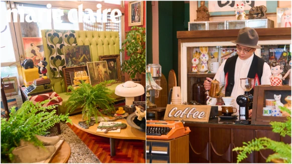 古董選物店主理人Johnny,老件、植栽陳設沙龍藝廊感,營造生活想像力