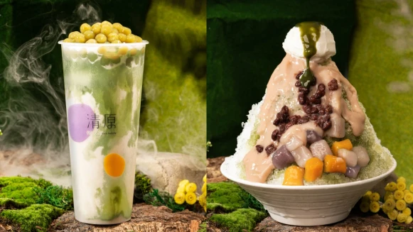 草仔粿尬芋泥！清原芋圓2款超狂新品「抹茶、芋頭、草仔粿」一次滿足