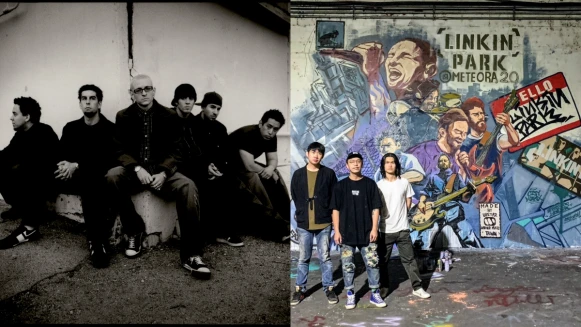 Linkin Park聯合公園《天空之城-美特拉Meteora》20週年紀念專輯,藝術家以搖滾精神塗鴉牆致敬