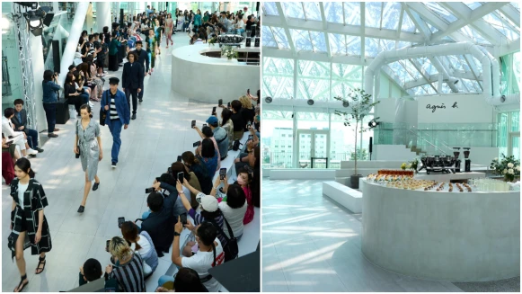 全台最美南美春室 The POOL 辦大秀，agnès b 春夏系列三大亮點帶你去旅行