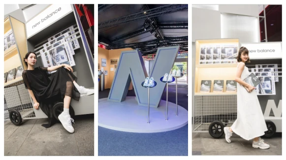 這個五月，穿上你的NB GREY球鞋！一起加入Grey Day灰境領域，帶你進入絕美的藝術體驗空間！