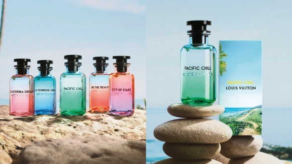 LV古龍水全系列6款一次看!2023年最新Pacific Chill從加州果昔中找到靈感,散發出讓肌膚暖洋洋的幸福活力感