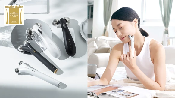 美容達人譽為「5分鐘醫美級奢華享受」！NUEVA溫感緊緻儀「繃繃棒」拿下2023美麗佳人國際美妝大賞，醫美級提拉V顏，在家順手搞定～