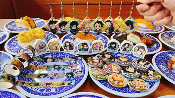 史上最多！2023藏壽司x鬼滅之刃30款聯名扭蛋一次看，鬼王、最強九柱都在這