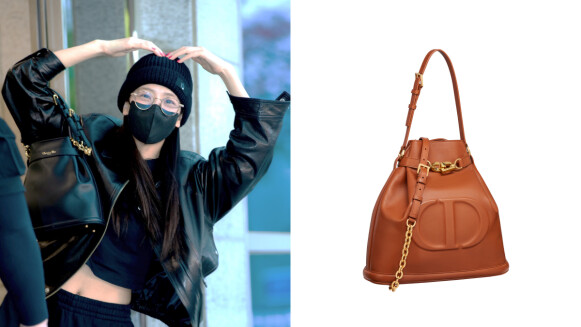 【包你入坑5原因】Jisoo機場穿搭新歡Dior C’est水桶包，低調細節沒說你不知道