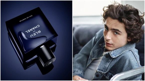 甜茶粉注意！男星提摩西．夏勒梅成為香奈兒藍色男性香氛全新形象大使