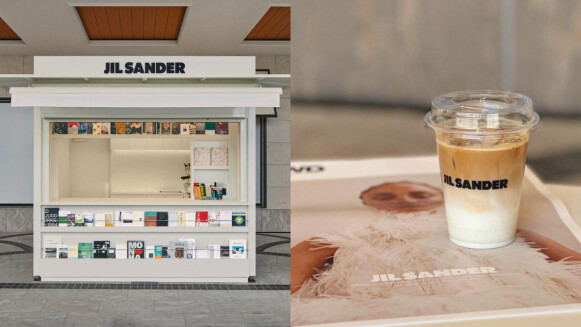 Jil Sander限時書報亭開張！進入品牌極簡美學觀，啜飲京都老牌小川珈琲