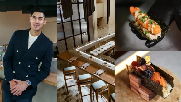 毛加恩新開餐廳！台北東區「OSSU Handroll &amp; Barh」菜單推薦&amp;3大亮點公開