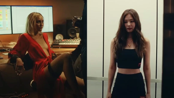 HBO《The Idol》18禁美劇莉莉蘿絲戴普大尺度演出!Jennie進軍好萊塢比辣