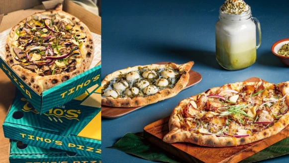 龍舟披薩來了！Tino&#039;s Pizza推2款端午限定口味，擂茶煉乳糍粑太誘人