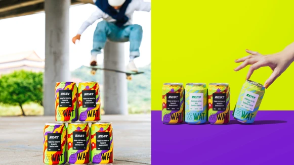 今夏最潮聯名 消暑抗夏就選WAT！潮流調酒與復古汽水碰撞出微醺繽紛口感 WAT 攜手黑松翻玩汽水 全家5/31搶先上市