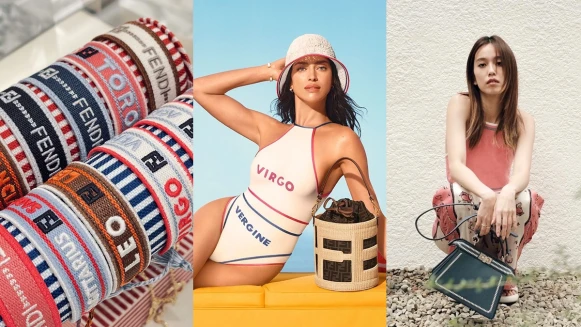 星座迷必收！FENDI Astrology 夏季限定系列5款單品推薦，陳婷妮、安俞真率先耍美示範