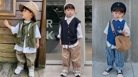 姊姊排隊等他長大！IG破萬追蹤「正敏歐爸」太會穿，日系Outdoor、歐美潮流全包辦