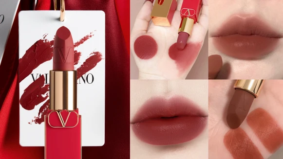 我高調故我在!Valentino Beauty風潮狂燒!絕美大V唇膏明星色選公開!高級感直接拉滿~