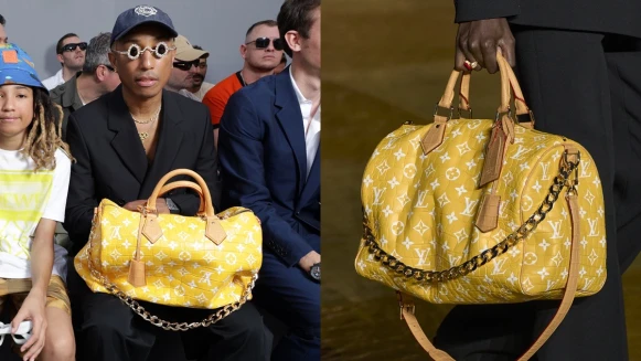 菲董每天提黃色LV Speedy包到處踩場！100萬歐元超狂定價曝光，等於拿著一棟豪宅趴趴走