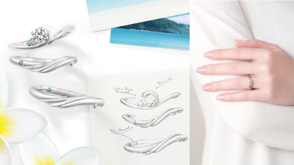 海洋沁涼氛圍就是這麼療癒夢幻！K.UNO夏日之戀以迪士尼小美人魚、海洋元素注入婚戒設計，全訂製服務打造專屬回憶景點珠寶也讓人超心動！