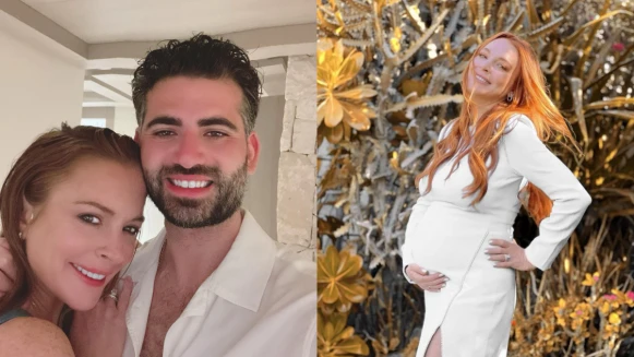 琳賽蘿涵生了！結婚一年升格當媽，寶貝兒子阿拉伯名曝光