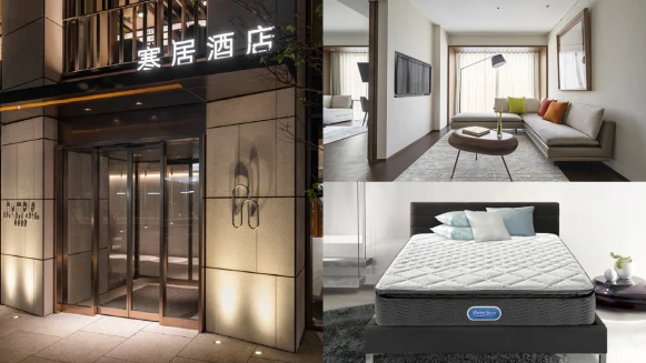 住飯店送「席夢思床墊」！寒居酒店超狂專案開賣，床墊、保潔墊、枕頭全部帶回家