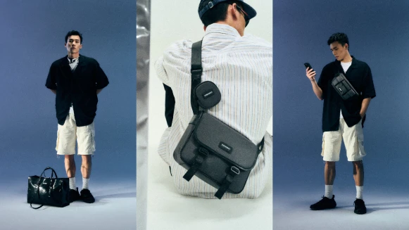 當爸照樣也能潮酷帥！父親節買新包翻轉老爸形象，直接PICK機能時尚兼具的ROBINMAY風格包款就對了，輕鬆打造有型又有質感的時髦Dadcore！