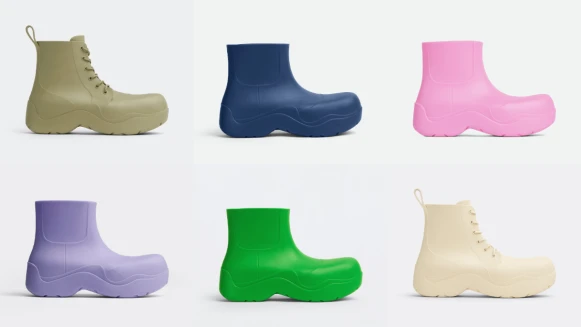 雨季穿搭必備！Bottega Veneta PUDDLE 八款各色雨鞋盤點