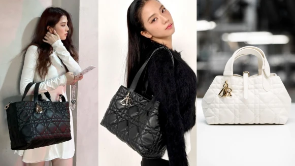 【包你入坑5原因】DIOR大容量Toujours包，Lady Dior籐格紋+吊飾，Jisoo、韓韶希近日頭號愛包