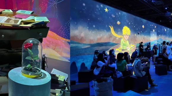 插畫家Steven Choi全台首次沉浸式光影繪本展：從嘆息星河到小王子十周年紀念之旅