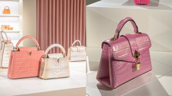 Louis Vuitton 2023珍稀皮革展限時4天展出逾400件作品！10款全新鱷魚皮顏色解析，實體絕美驚艷