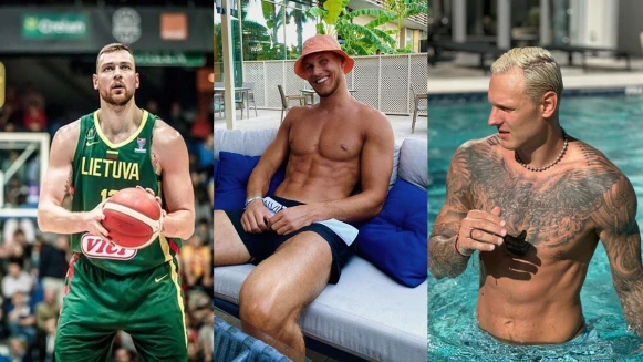 FIBA世界盃2023男籃熱身賽天菜帥哥球星都來了！立陶宛陽光鮮肉、拉脫維亞性感型男一次追蹤