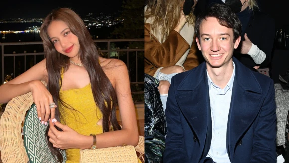 Lisa爆熱戀全球首富兒！兩人最新被拍私人飛機候機室同框照