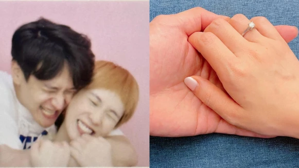 劉冠廷七夕求婚孫可芳成功！愛情長跑 15 年：「妳答應我了喔！大家都有看到喔！」