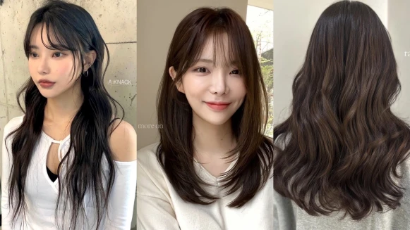 2023秋冬中長髮韓系燙髮造型5款推薦!像電棒般的自然捲度、慵懶修飾的蓬鬆感⋯