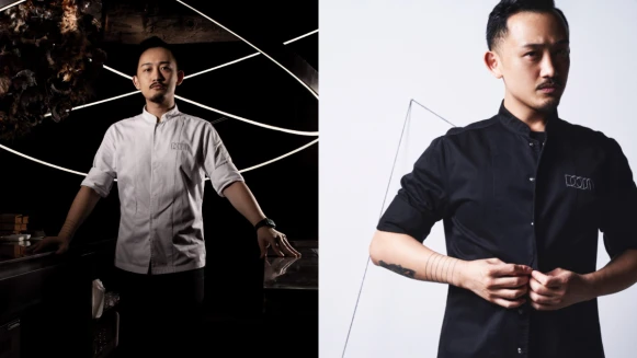 調酒師易柏翔Seven：「五感的不凡體驗，在許多細節的講究與呈現。」從一杯香檳，感受到國泰航空的極致旅行服務。