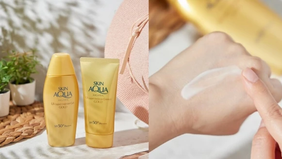超防水神級防曬!戶外咖首選指定「小金瓶」擁有最強戶外防曬力,跑步登山都安心、爆汗也不脫落,根本像沒擦一樣好清爽好舒服