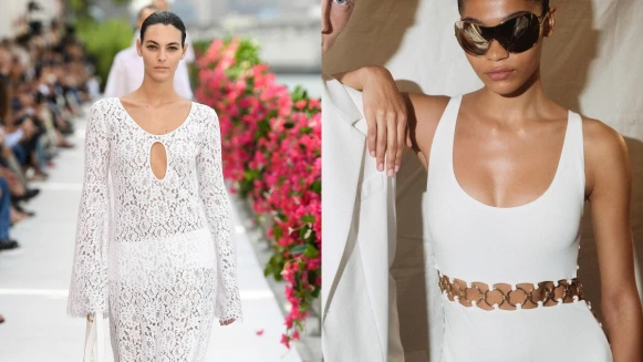 【2024春夏紐約時裝週】Michael Kors仙氣渡假穿搭，是70年代的復古浪漫