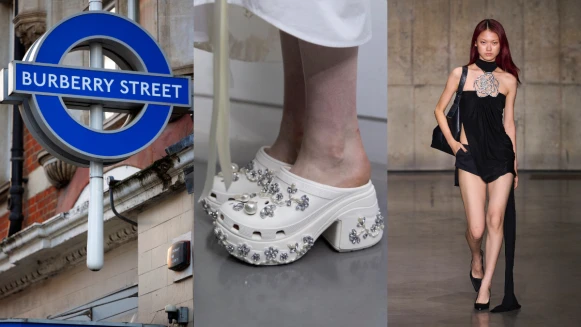 【2024春夏倫敦時裝週】Burberry騎士藍色滲入城市，Simone Rocha最浪漫Crocs聯名誕生