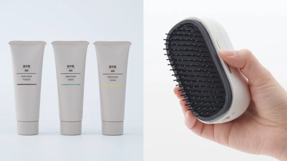 MUJI無印良品2023美妝新品速報,震動髮梳、護手霜、美妝蛋、香氛蠟燭太讓人期待