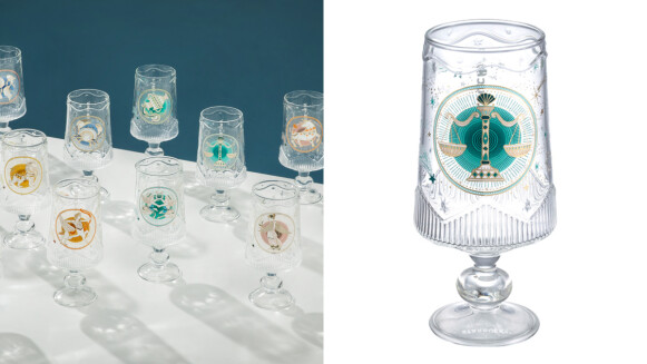 星巴克12星座玻璃杯絕美登場！典雅波紋雕刻，10月正式開賣