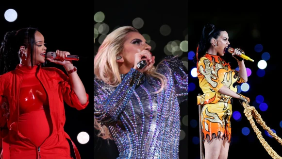 巨星的終極舞台!這10場超級盃中場秀你絕對不能錯過:Lady Gaga從天而降、蕾哈娜挺孕肚開唱