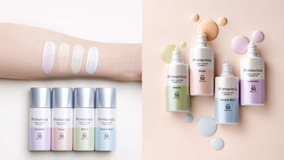 日本No.1「防曬隔離霜」持久控油潤色隔離乳，強效防曬、持妝！