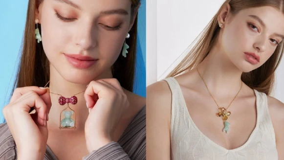 重塑玉石之美，林曉同珠寶「陪伴玉熊」新作萌度爆表！