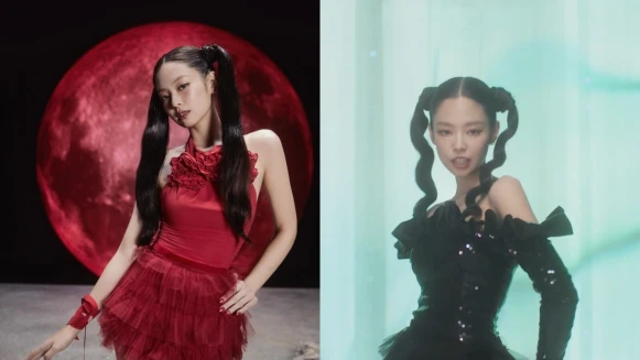 JENNIE新曲〈You &amp; Me〉MV髮型大走美戰風！緞帶感雙馬尾超吸睛，月光仙子本人就是她