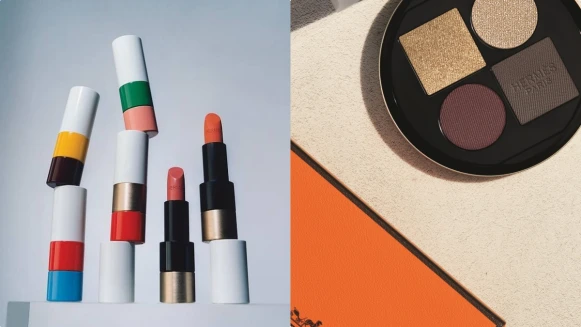 愛馬仕進軍彩妝界!從口紅到腮紅、底妝通通有,四色眼影再次美出天花板