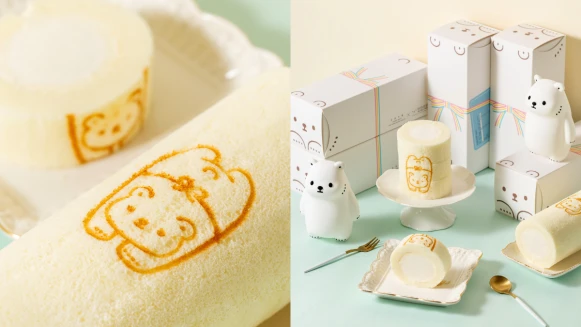 北極熊來療癒你！金帛手製 x 白白日記推限定聯名「中澤雪糕捲」，濃郁北海道鮮奶油超銷魂