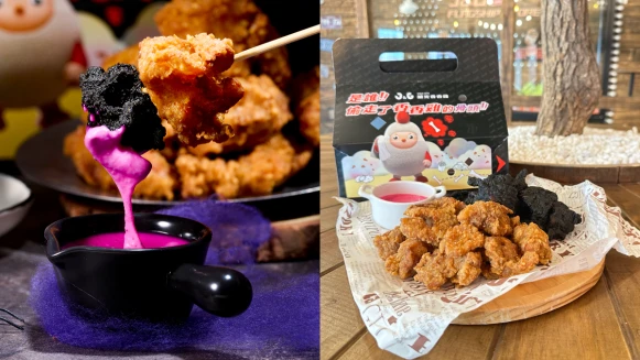繼光香香雞推限量「黑Funny無骨腿丁組」，火龍果風味醬酸甜不膩，軟嫩多汁超涮嘴