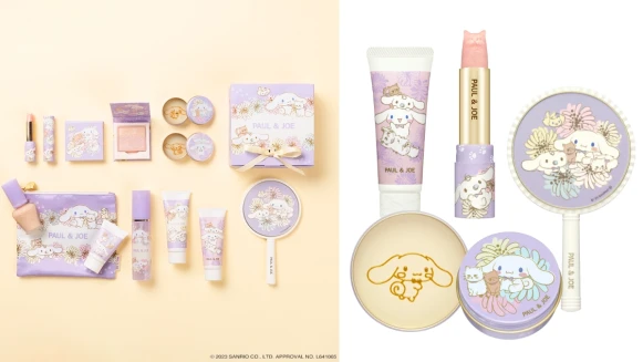 Paul & Joe再度與大耳狗喜拿推出聯名彩妝!融入薰衣草紫色增添大人的浪漫感