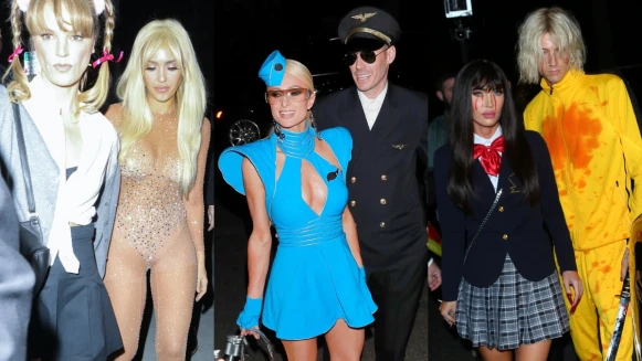 2023萬聖節名人穿什麼？芭莉絲希爾頓神還原小甜甜空姐裝、Adele是阿達一族魔帝女