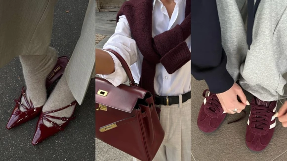 2023秋冬酒紅色10+單品推薦：Miu Miu暗紅高跟鞋絕美！ Jacquemus櫻桃紅手袋洗版IG
