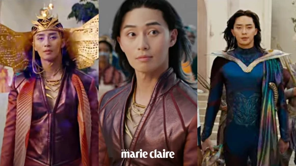 朴敘俊《驚奇隊長2》外星王子造型超多變!長髮緊身衣,全片4分鐘戲份,音樂超能力帶領部隊唱歌跳舞好歡樂!