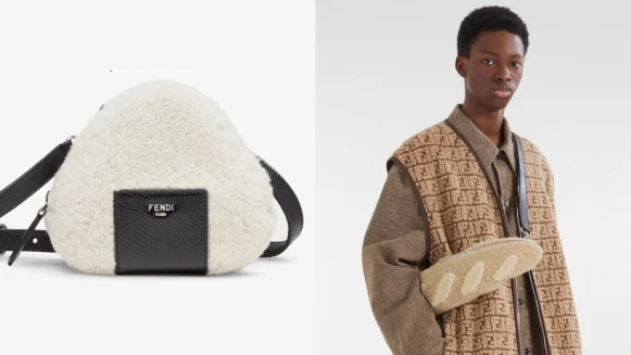 時尚好好吃！Fendi「飯糰包」神還原可愛炸，還有擬真法棍包也超可口