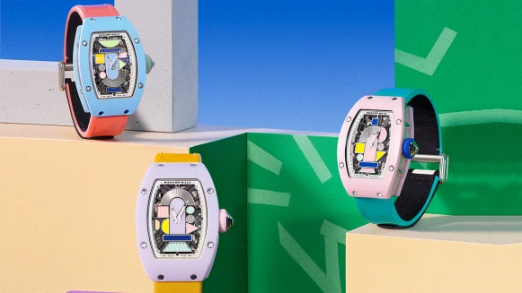 Colors of RICHARD MILLE揮灑繽紛色彩，盡顯卓越超凡魅力